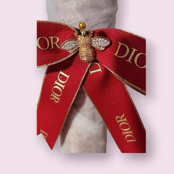 Dior Accessories - Dior Red bow Ribbon